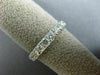 ESTATE .70CT DIAMOND 14KT WHITE GOLD 3D CLASSIC SEMI ETERNITY ANNIVERSARY RING