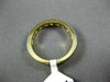 ESTATE .65CT DIAMOND 14KT YELLOW GOLD ROUND CHANNEL ANNIVERSARY RING 3mm 14574
