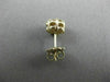 ESTATE .88CT ROUND DIAMOND DESIGN 14K YELLOW GOLD EARRINGS FLOWER CLUSTER #21814