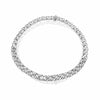 ESTATE WIDE 2.68CT DIAMOND 14K WHITE GOLD CLASSIC FLOWER LEAF BUTTERFLY NECKLACE
