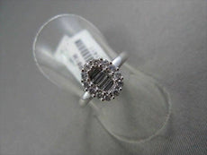 ANTIQUE WIDE .50CT OVAL BAGUETTE & ROUND DIAMOND 14KT GOLD RING SIMPLY AMAZING!!