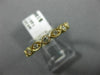 ESTATE .59CT DIAMOND 14K YELLOW GOLD FILIGREE MILGRAIN ETERNITY ANNIVERSARY RING