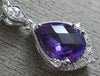 14KT WHITE GOLD FLOATING PENDANT