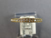 .66CT DIAMOND 14KT TRI COLOR GOLD 3D CHANNEL STACKABLE WEDDING ANNIVERSARY RING
