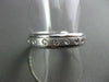 ESTATE .70CT DIAMOND 14K W GOLD ETOILE ETERNITY ANNIVERSARY / WEDDING RING #1310