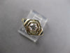 ANTIQUE ART DECO .28CT OLD MINE DIAMOND & AAA SAPPHIRE 18K WHITE GOLD RING 27192