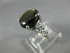 ESTATE LARGE 5.42CT DIAMOND & AAA STAR SAPPHIRE PLATINUM ENGAGEMENT RING #26552