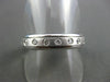 ESTATE .70CT DIAMOND 14K W GOLD ETOILE ETERNITY ANNIVERSARY / WEDDING RING #1310