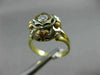 ANTIQUE .20CT DIAMOND 18KT WHITE & YELLOW GOLD HANDCRAFTED WOVEN SOLITAIRE RING