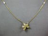 .97CT WHITE & FANCY YELLOW DIAMOND 18KT YELLOW GOLD FLOWER BY THE YARD NECKLACE