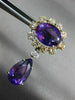 ANTIQUE EXTRA LARGE 38.51CT MULTI GEM 18KT YELLOW GOLD & PLATINUM 3D BROOCH PIN