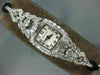 ANTIQUE LARGE PLATINUM HAMILTON 1.70CT OLD MINE DIAMOND ART DECO LADIES WATCH