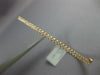 .85CT DIAMOND 18KT ROSE GOLD 3D CLASSIC 2MM SEMI ETERNITY CUFF BANGLE BRACELET