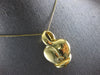 ESTATE LARGE 18KT YELLOW GOLD MATTE & SHINY ITALIAN HEART SHAPE PENDANT #28063