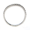 .26CT DIAMOND 18KT WHITE GOLD 3D CLASSIC ROUND V SHAPE WEDDING ANNIVERSARY RING