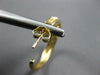 ESTATE 1.0CT DIAMOND 14KT YELLOW GOLD CLASSIC GRADUATING HOOP HANGING EARRINGS