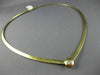 ESTATE .50CT DIAMOND 14K YELLOW GOLD 3D SOLITAIRE FANCY COIL NECKLACE #18982