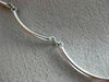 ANTIQUE .77CT DIAMOND 14K WHITE GOLD MULTI LOVE HEART MILGRAIN NECKLACE #5207