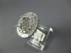 LARGE 2.60CT DIAMOND 18KT WHITE GOLD ROUND & BAGUETTE SEMI MOUNT BALLERINA RING