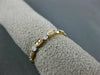 ESTATE .58CT DIAMOND 18KT ROSE GOLD ETERNITY FILIGREE MILGRAIN ANNIVERSARY RING