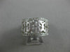 ESTATE LARGE .50CT DIAMOND 14K GOLD CLASSIC MATTE & SHINY OPEN FILIGREE FUN RING