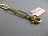 LARGE & LONG 1.58CT DIAMOND 14K YELLOW GOLD 3D CLASSIC OVAL LINK TENNIS BRACELET