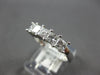 .90CT DIAMOND 14KT WHITE GOLD 3D 5 STONE SHARED PRONG WEDDING ANNIVERSARY RING