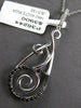 .40CT WHITE & BLACK DIAMOND 14KT WHITE GOLD 3D MUSICAL NOTE FUN FLOATING PENDANT