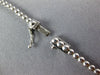 ESTATE 5.26CT DIAMOND 14KT WHITE GOLD CHANDELIER SEMI ETERNITY NECKLACE #27062