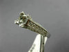 .84CT DIAMOND 14KT WHITE GOLD ROUND FISHTAIL SEMI MOUNT ENGAGEMENT RING #14248