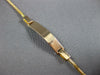 ESTATE 18KT YELLOW GOLD 3D CLASSIC ENGRAVEABLE BABY ID BRACELET #26906