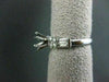 ANTIQUE .70CT DIAMOND 14KT WHITE GOLD BAGUETTE SEMI MOUNT ENGAGEMENT RING #22804