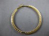 1.15CT DIAMOND 18KT YELLOW GOLD CLASSIC ROUND INSIDE OUT HOOP HANGING EARRINGS