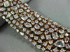 GIA WIDE & LONG 33.81CT PINK DIAMOND 18K ROSE GOLD 3D MULTI ROW TENNIS BRACELET