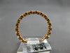 .42CT DIAMOND 18KT ROSE GOLD 3D BEZEL FILIGREE ETERNITY WEDDING ANNIVERSARY RING