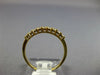 ESTATE .25CT DIAMOND 18KT YELLOW GOLD ROUND CLASSIC SHARE PRONG ANNIVERSARY RING