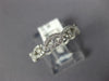 .36CT DIAMOND 18KT WHITE GOLD 3D INFINITY ETOILE SEMI ETERNITY ANNIVERSARY RING