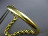 ESTATE WIDE 14KT YELLOW GOLD CLASSIC ROUND PLATE ENGRAVABLE BRACELET L #1636