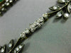 ANTIQUE EXTRA LARGE 33.60CT OLD MINE DIAMOND & AAA EMERALD 14KT GOLD NECKLACE