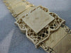 ANTIQUE WIDE 14K YELLOW GOLD HIDDEN LURA FRENCH WATCH MECHANICAL 7.25" INCH #889