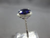 LARGE 2.66CT DIAMOND & AAA AMETHYST 14KT WHITE GOLD ROUND HALO FILIGREE FUN RING