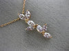 GIA 1.44CT FANCY PINK DIAMOND 18KT WHITE & ROSE GOLD FLOWER BY THE YARD NECKLACE