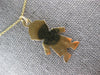 ESTATE LARGE 14KT YELLOW GOLD CLASSIC ENGRAVABLE BABY BOY CHARM PENDANT #27422