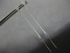 ESTATE LARGE .14CT DIAMOND 18KT WHITE GOLD 3D GEOMETRICAL FUN HANGING EARRINGS