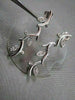 ANTIQUE .40CT DIAMOND LEAF 14KT W GOLD DROP HANGING EARRINGS ONE OF A KIND!!!!