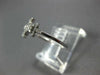 ESTATE .13CT DIAMOND 14KT WHITE GOLD 3D FLEUR DE LIS FUN RING