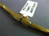 ESTATE WIDE 1.65CT DIAMOND 18KT TRI COLOR GOLD GRADUATING BAMBOO NECKLACE #21430
