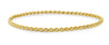 .44CT DIAMOND 14KT YELLOW GOLD 3D INFINITY FILIGREE ETERNITY BANGLE BRACELET