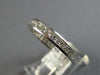 1.72CT DIAMOND 14KT WHITE GOLD 3D PRINCESS CHANNEL 3mm WEDDING ANNIVERSARY RING