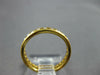 ESTATE .77CT DIAMOND 18KT YELLOW GOLD 3D ROUND ETERNITY WEDDING ANNIVERSARY RING